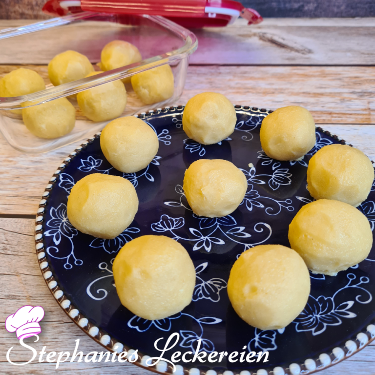 Mehlbutter-Kugeln als Vorrat